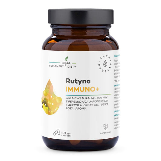 AURA HERBALS Rutin Immuno+ (60 kapslar)