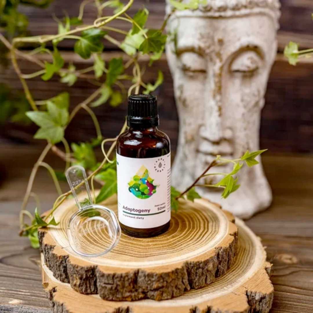 ADAPTOGEENIT / 100% LUONNOLLISET KASVIUUTTEET / 50 ml