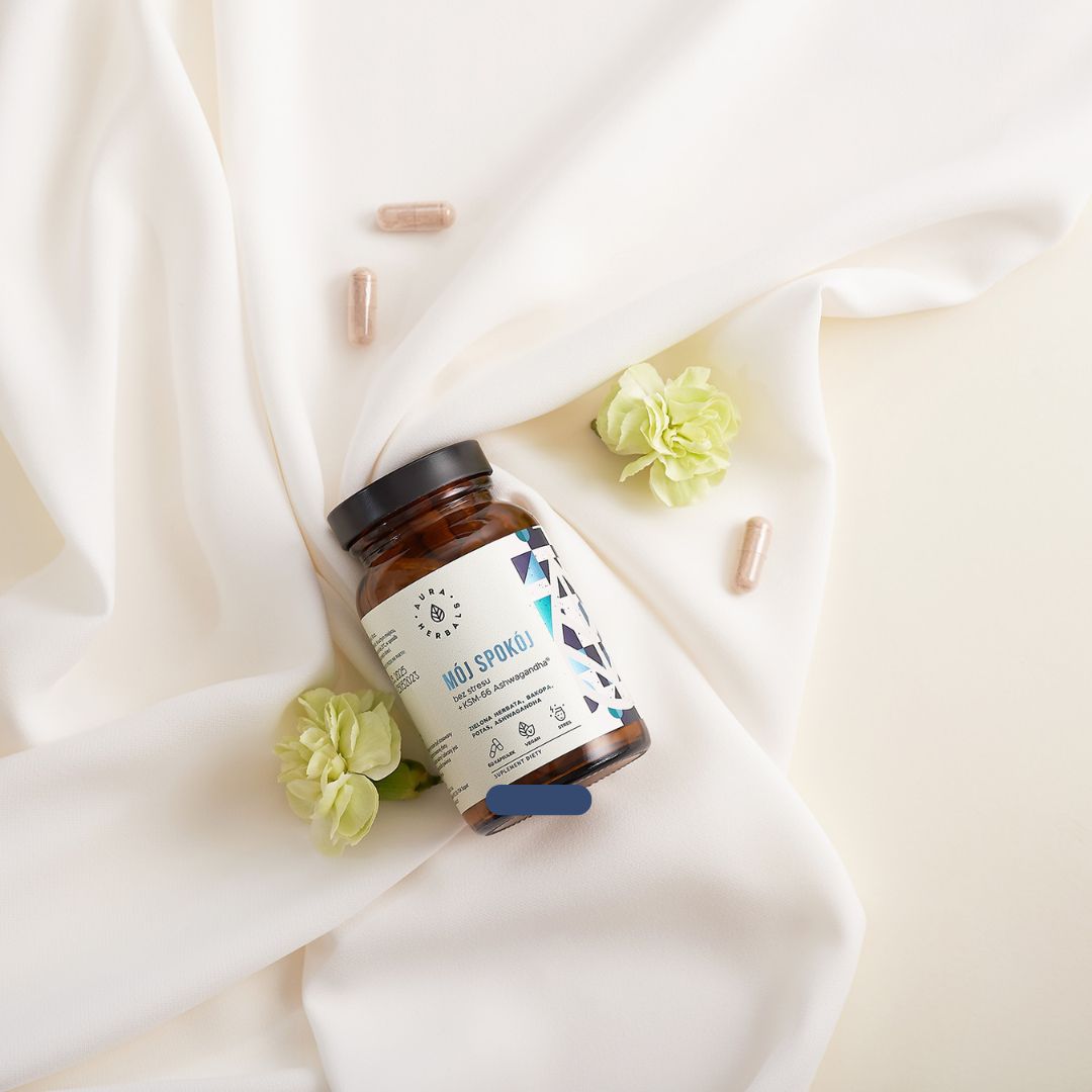 LUONNOLLINEN VALMISTE STRESSIIN / ASHWAGANDHA + / 60 kaps.