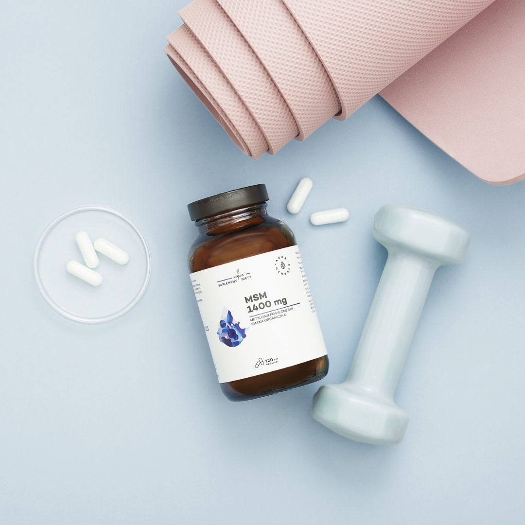 MSM / ORGAANINEN RIKKI / 1400 mg / 120 kaps.