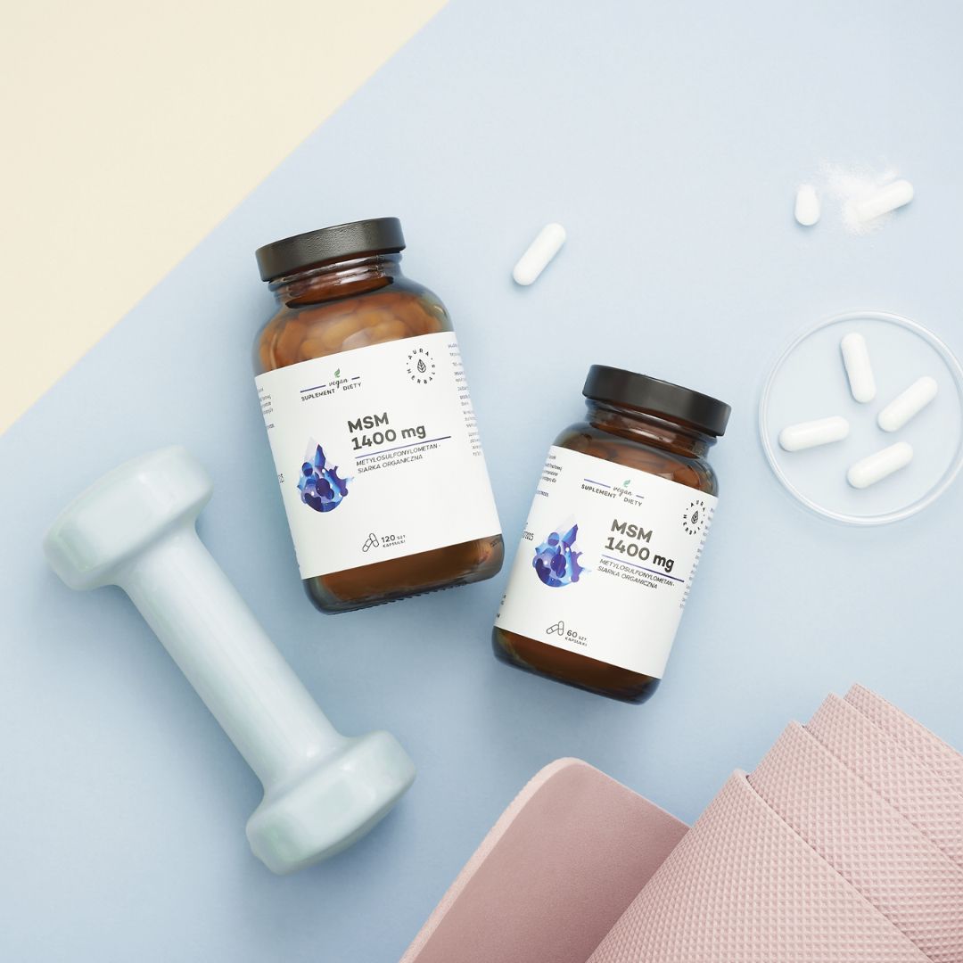 MSM / ORGAANINEN RIKKI / 1400 mg / 120 kaps.