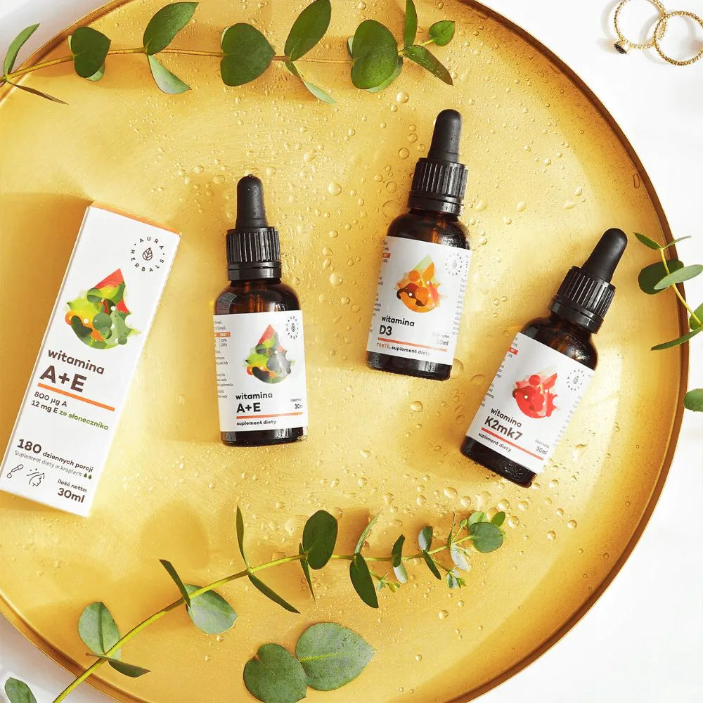 A + E VITAMIINIT / OLIIVIÖLJYSSÄ / 30ml