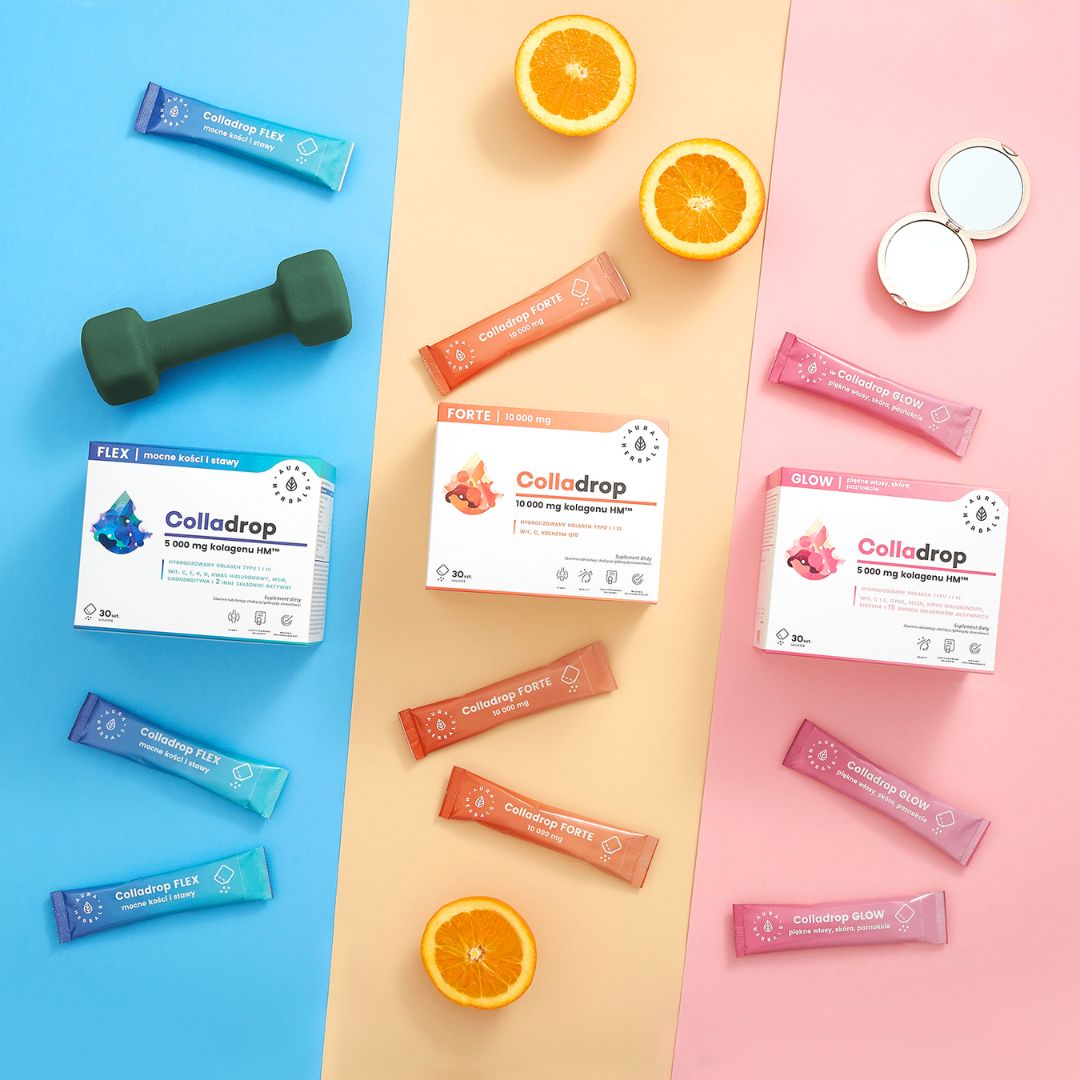 COLLADROP FORTE / HYDROLYSOITU KALAKOLLAGEENI / 10000 mg / 30 pussia