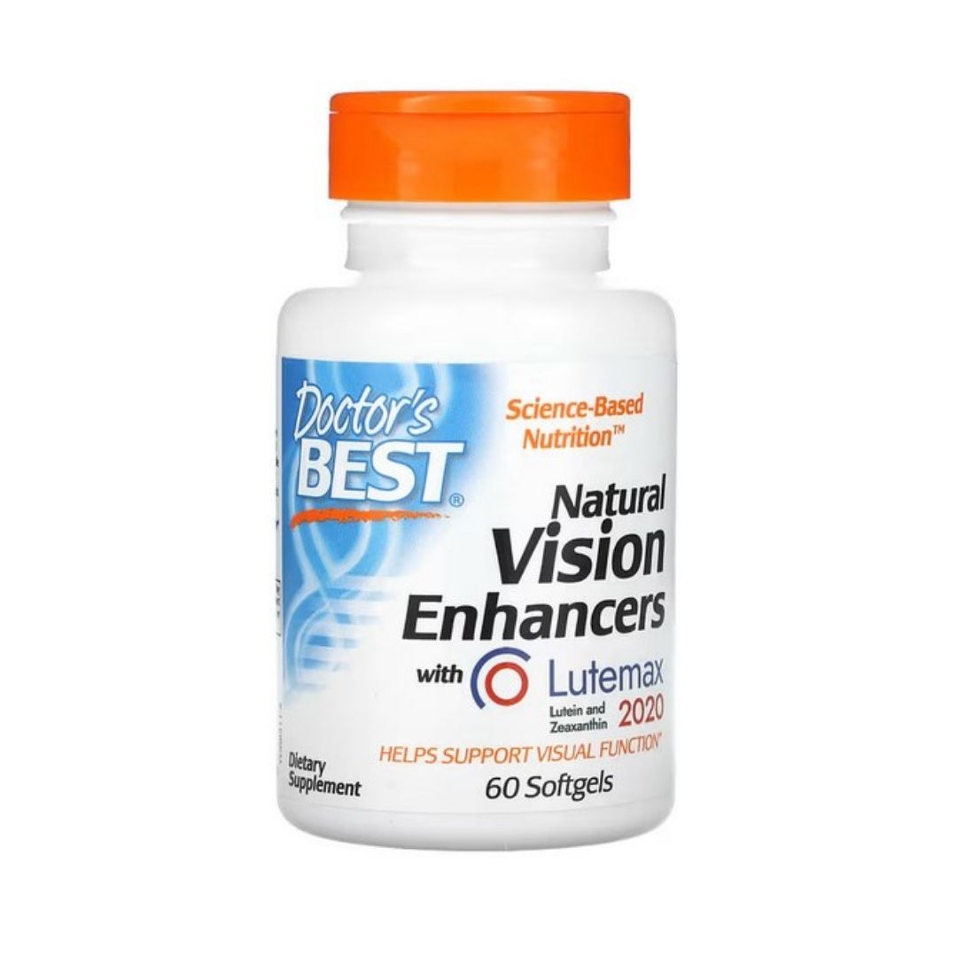 DOCTOR'S BEST Natural Vision Enhancers (60 Softgels)