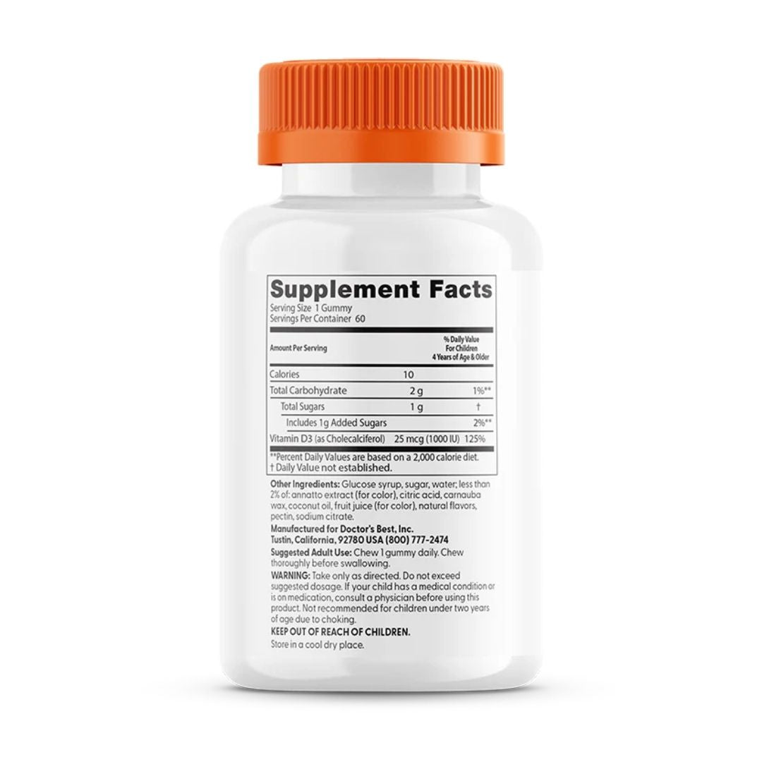 D3-VITAMIN / BARN GUMMIES / FRUKTSMAK / 60 gummies