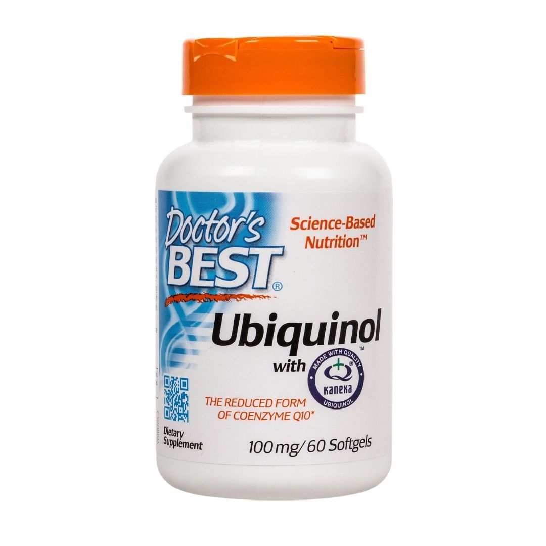 DOCTOR'S BEST Ubiquinol with Kaneka Qh, 100 mg (60 Softgels)