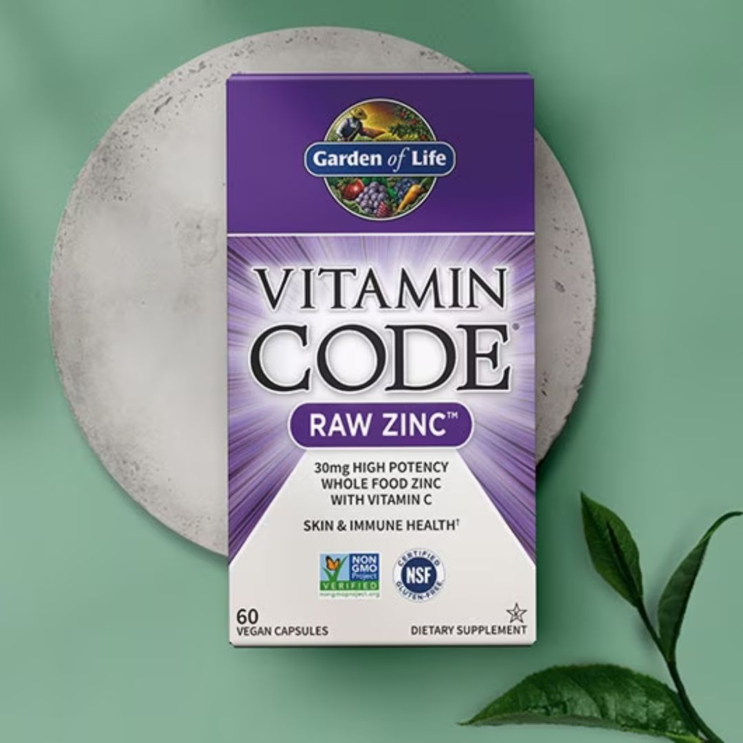 RAW ZINC / RAAKARAVINTOPOHJAINEN SINKKI + C / 30 mg / 60 vkaps.