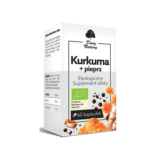 LUOMU KURKUM + PIPERIINI / 60 TK
