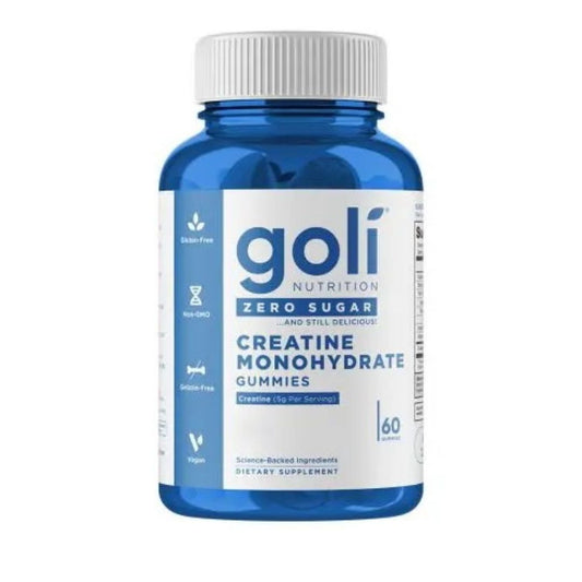 KREATIINI MONOHYDRAATTI / SOKERITON / STEVIA / 60 gummya