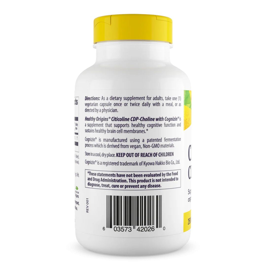 COGNIZIN / SITIKOLIINI / CDP-KOLIINI / 250 mg / 60 kaps.