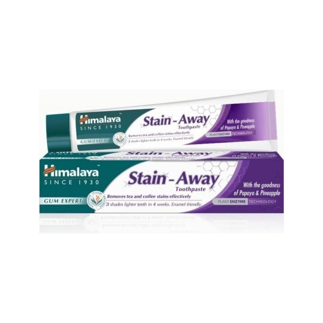 HIMALAYA Stain-Away Toothpaste (75 ml / 2.5 fl. oz.)