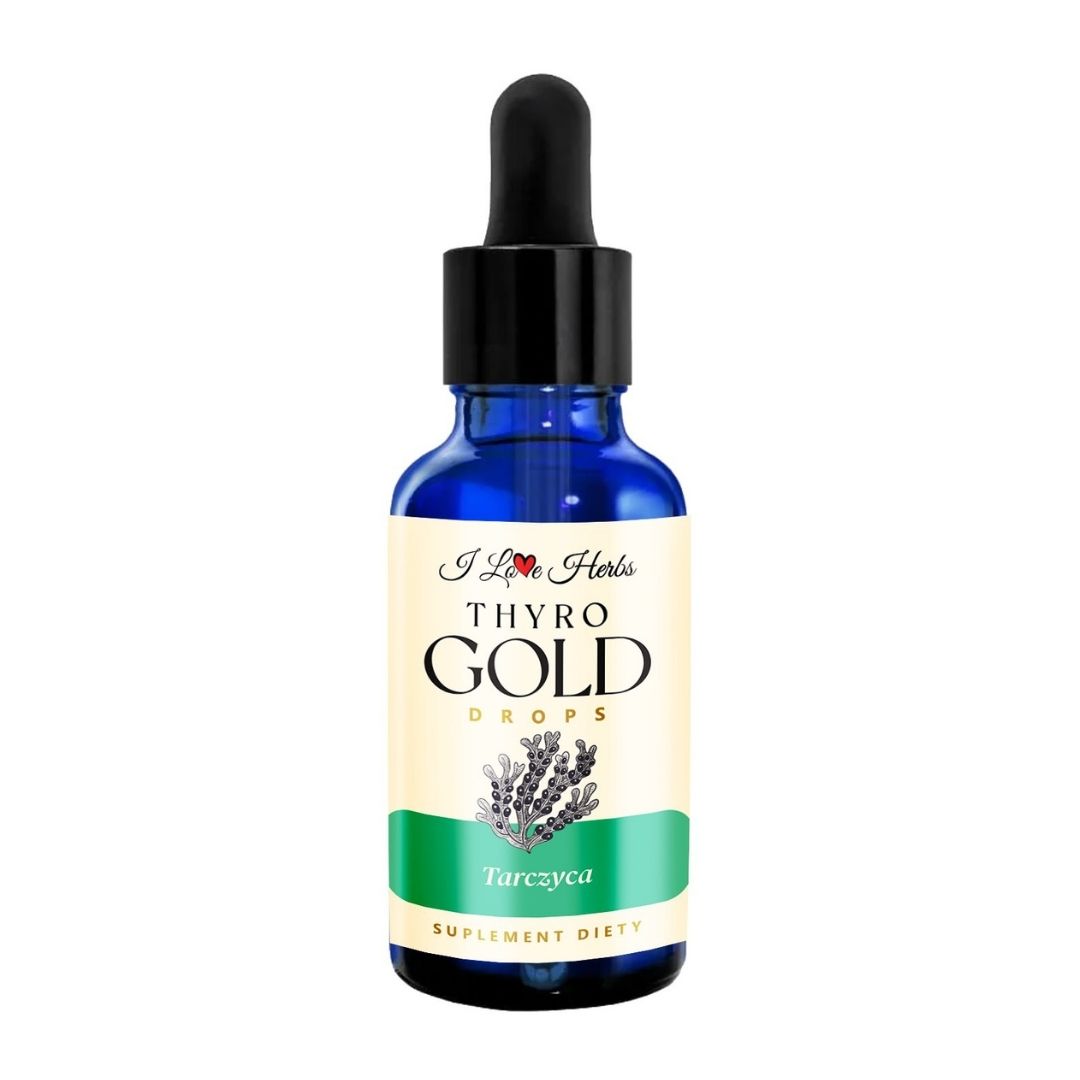 KASVIPOHJAISET UUTTEET KILPIRAUHASELLE / THYRO Gold Drops / 50 ml