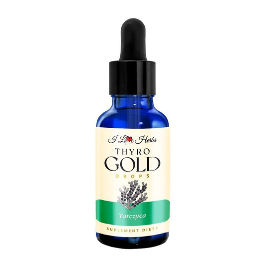 KASVIPOHJAISET UUTTEET KILPIRAUHASELLE / THYRO Gold Drops / 50 ml