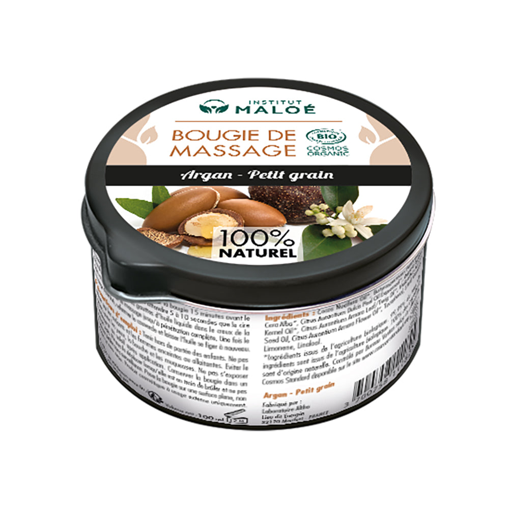 ORGANIC ARGAN - MASSAGE CANDLE / 100 ML