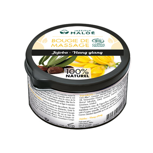 BIO JOJOBA / YLANG - MASSAGEKERZE / 100 ML