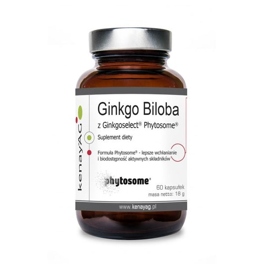 GINKGO BILOBA -UUTE / GINKGOSELECT PLUS FYTOSOMIT / 60 kaps.