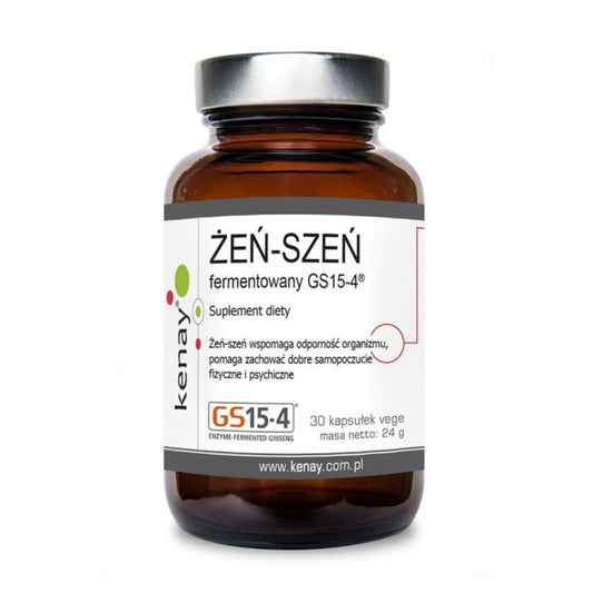 FERMENTOITU GINSENG -UUTE / GS15-4 / 119 mg / 30 kaps.
