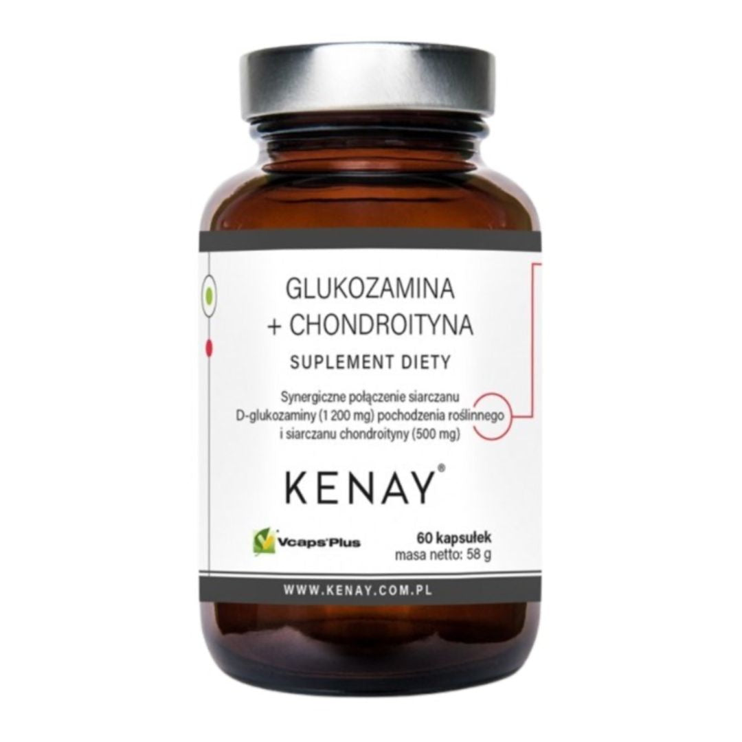 GLUKOSAMIINI + KONDROITIINI / 2KCl / 1200 mg / 60 kaps.
