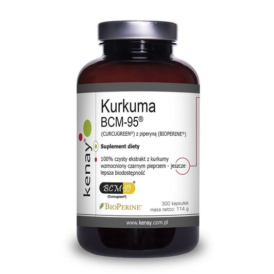 KURKUMIINIUUTE BCM-95 + PIPERIINI / 750 mg / 300 kaps.