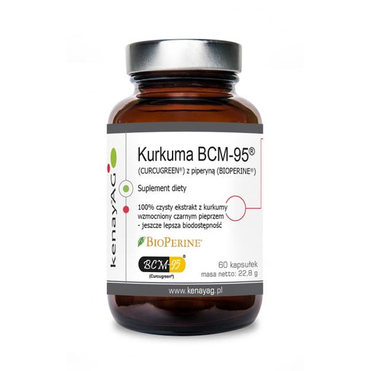 KURKUMIINIUUTE BCM-95 + PIPERIINI / 750 mg / 60 kaps.