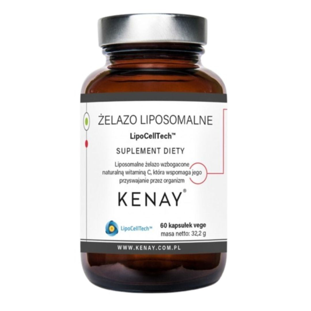 LipoCellTech™ / LIPOSOMAALINEN RAUTA + ACEROLA / 15 mg / 60 kaps.