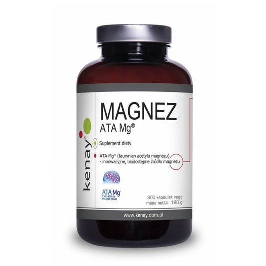 MAGNESIUM / ATA / TAURIINIASETYYLI / 300 kaps.