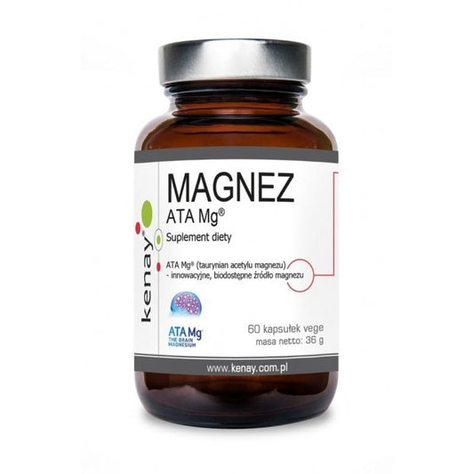 MAGNESIUM / ATA / TAURIINIASETYYLI / 60 kaps.