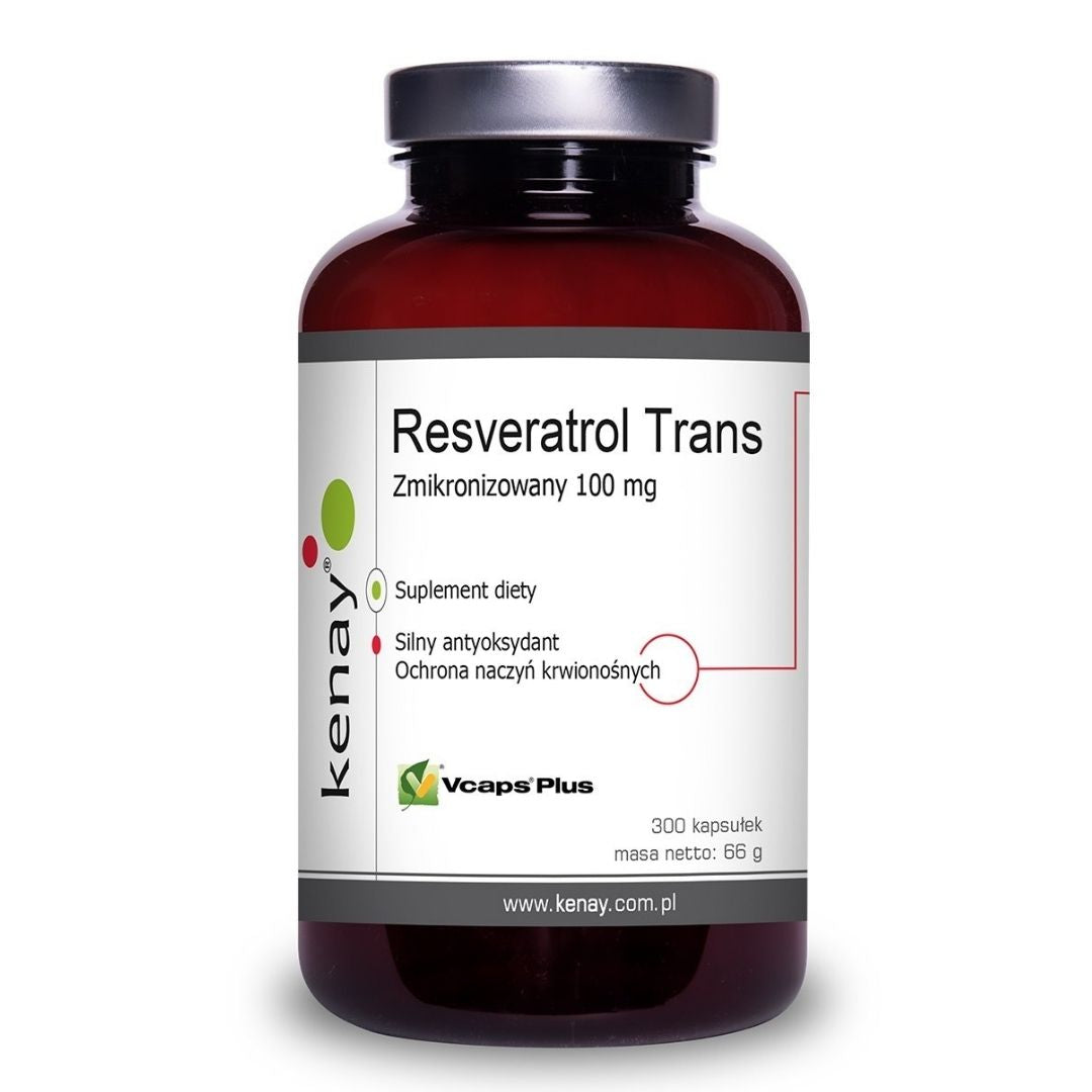 RESVERATROLI / TRANSMIKRONISOITU / 100 mg / 300 kaps.