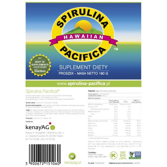 HAVAIJIN SPIRULINA PACIFIC / JAUHE / 180 g