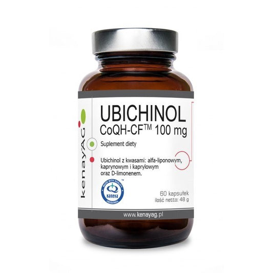 UBIKINOLI CoQH-CF / HAPPOJEN KANSSA / 100 mg / 60 kaps.