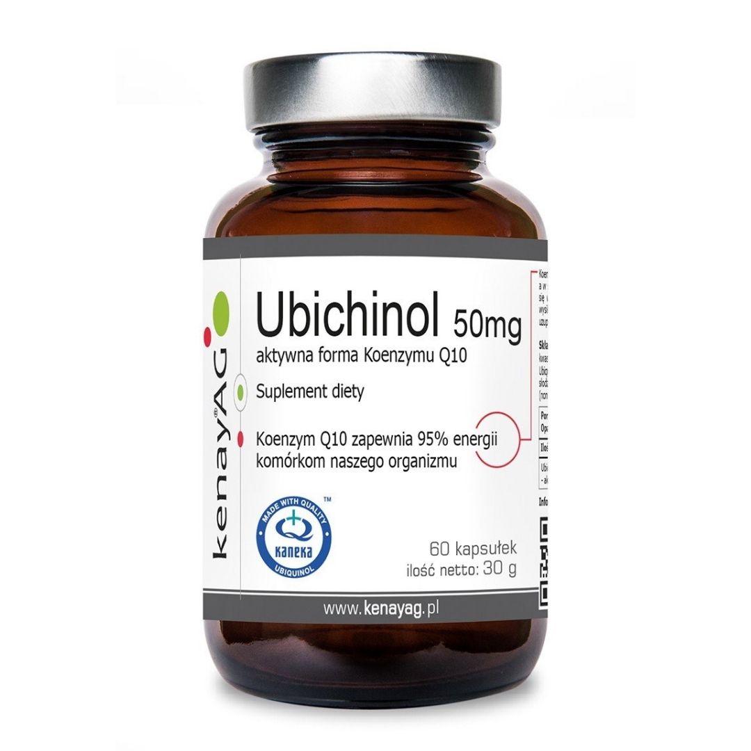COENZYME Q10 / ACTIVE UBIQUINOL / 50 mg / 60 caps.