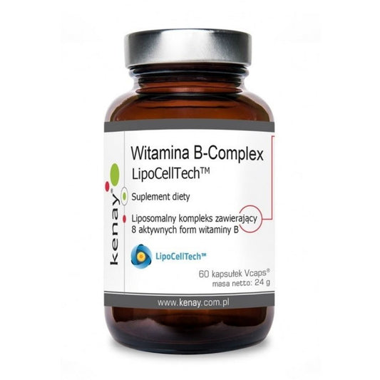 LIPOSOMAALINEN B-VITAMIINIYHDISTE / LipoCellTech / 60 kaps.