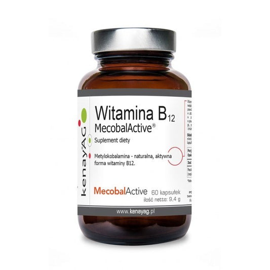 B12-VITAMIINI / METYYLIKOBALAMIINI / MecobalActive / 60 kaps.