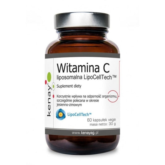 LIPOSOMAALINEN C-VITAMIINI / LipoCellTech / 60 kaps.