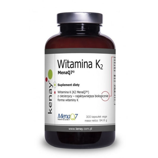 K-VITAMIINI MK-7 / MENA Q7 / 100 mcg / 300 kaps.