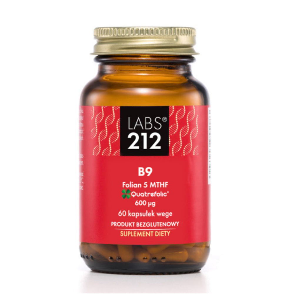 B9-vitamiin / foolhape 5-MTHF / 60 kapslit