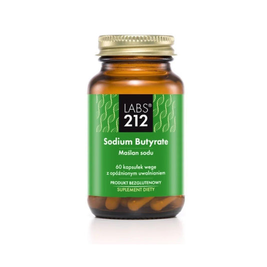 NATRIUMBUTYRAATTI / 500 mg / 99% VOIHAPPOA / 60 KAPSELIA