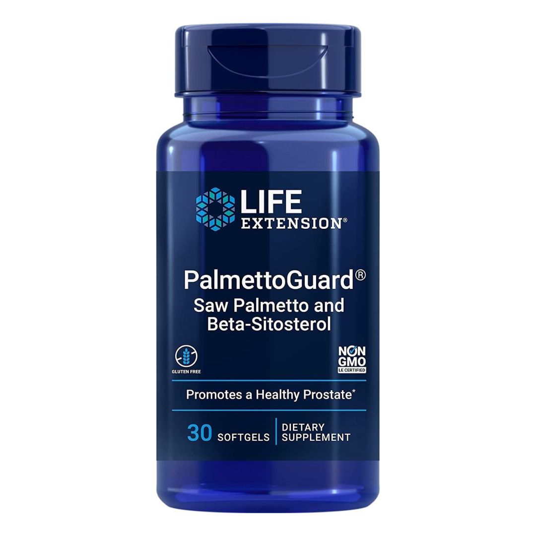 LIFE EXTENSION PalmettoGuard Saw Palmetto with Beta-Sitosterol (30 sgels)