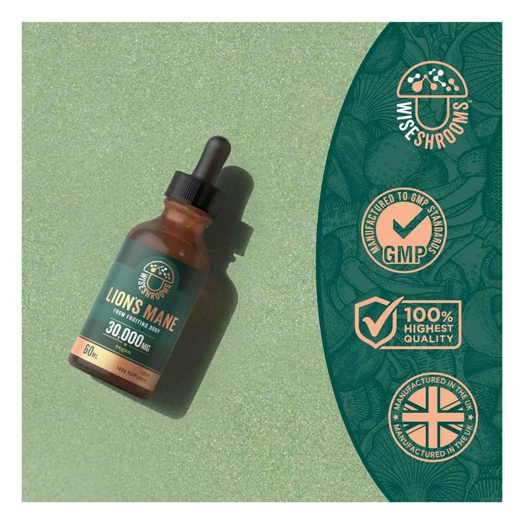 LION´S MANE UUTETIPAT / 30.000 mg / 60 ml