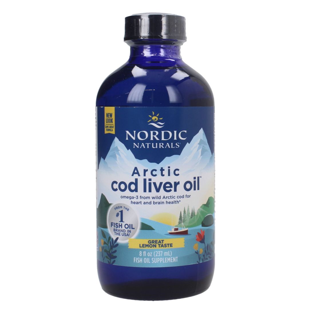 ARKTINEN TURSKANMAKSAÖLJY / 1060 mg / SITRUUNA / 237 ml