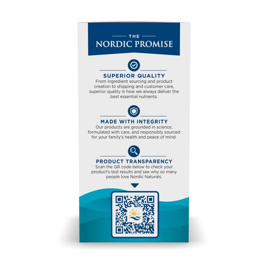 NORDIC NATURALS Ultimate Omega-D3, 1280 mg Lemon (120 sgels)