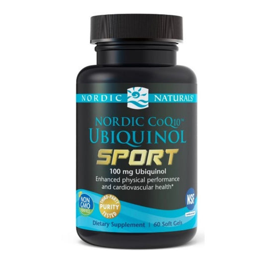 KOENTSYYMI Q10 / UBIKINOLI SPORT / 100 mg / 60 pehmokapselia