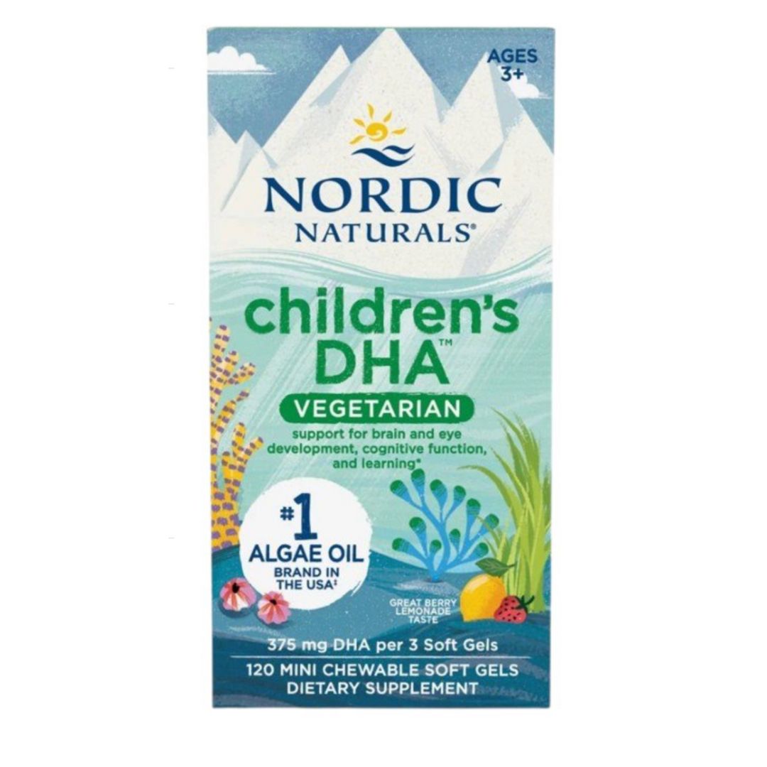 LASTEN DHA / VEGAANI / 375 mg / 120 purutablettia