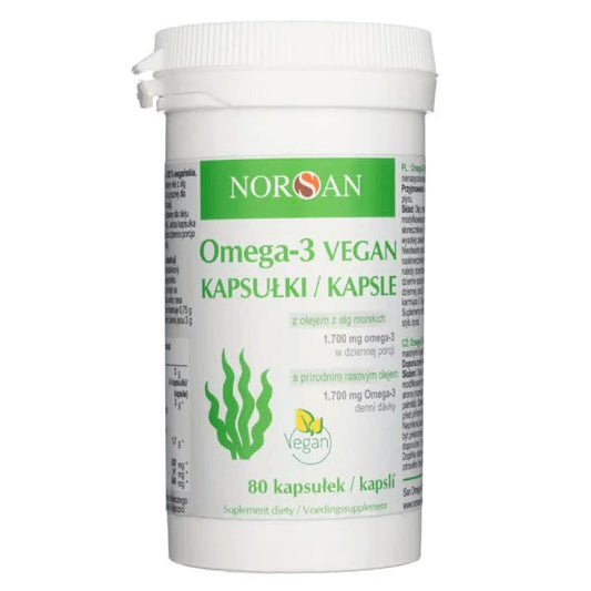 OMEGA-3 / VEGAANEILLE / 80 kaps.