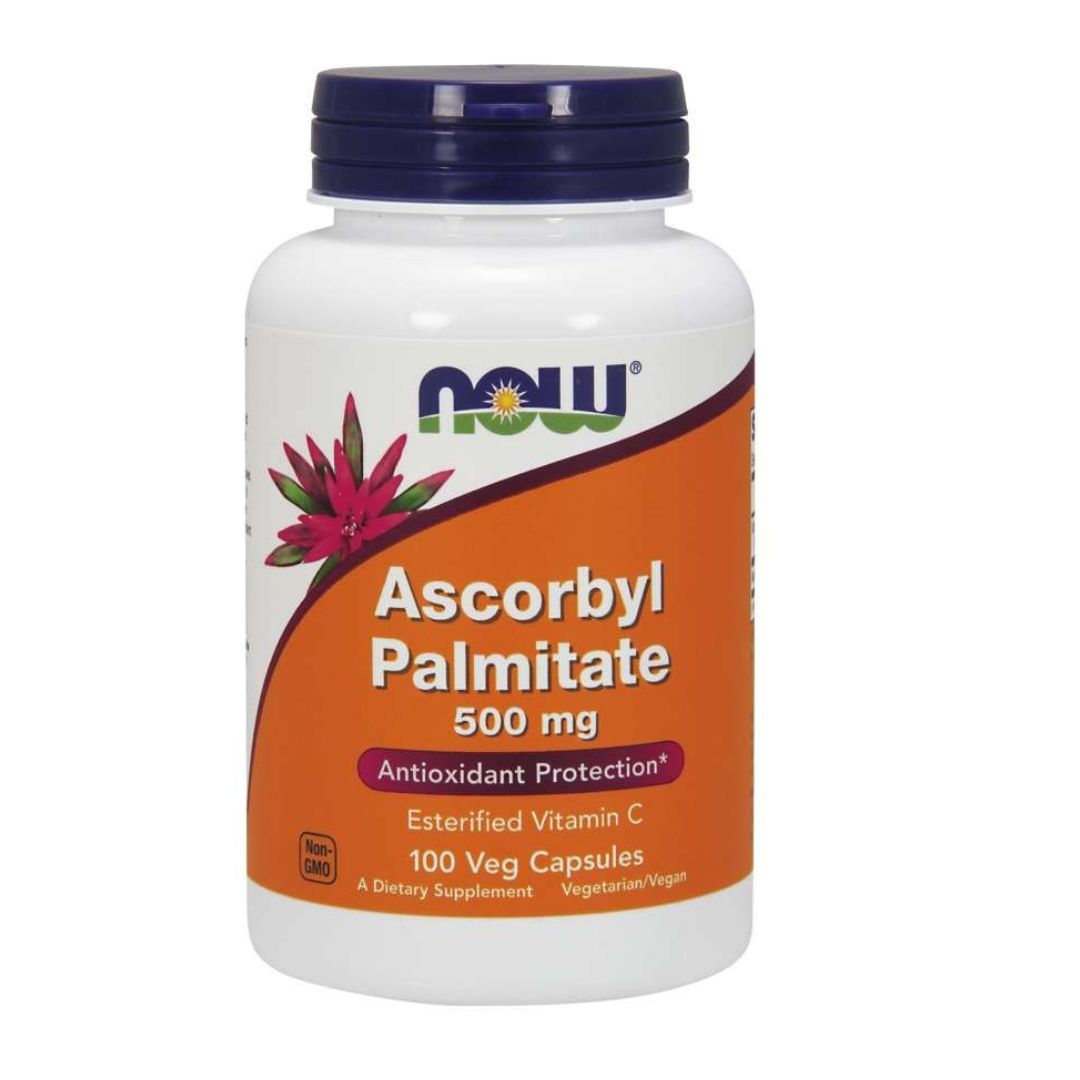 NOW FOODS Ascorbyl Palmitate, 500 mg (100 vcaps)