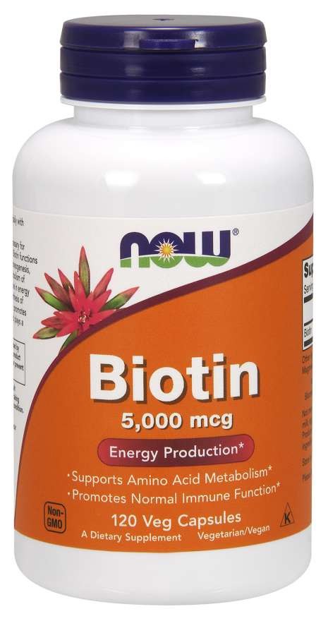 BIOTIINI / 5000 mcg / 120 vkaps.