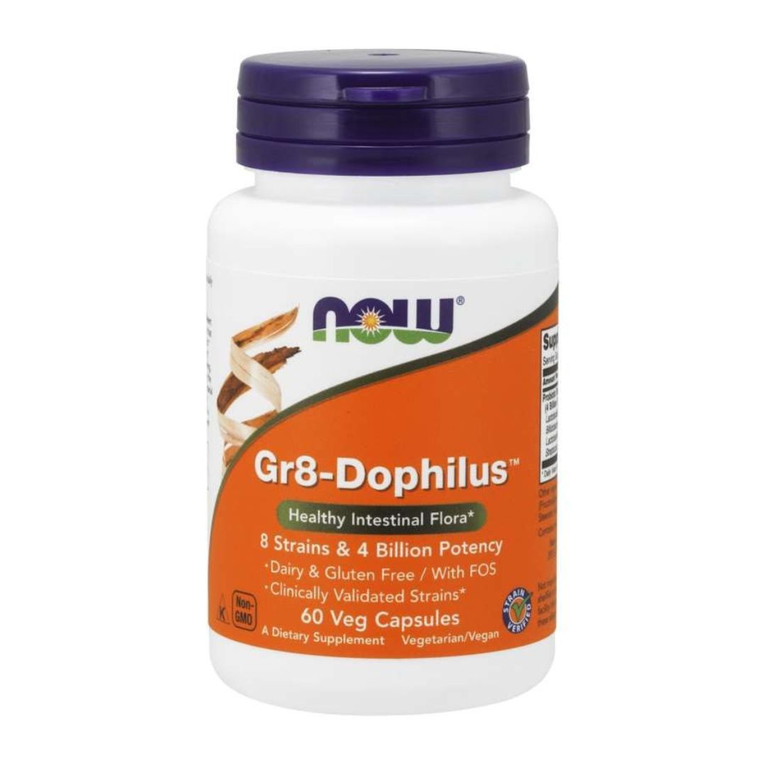 NOW FOODS Gr8-Dophilus (60 Kapseln)