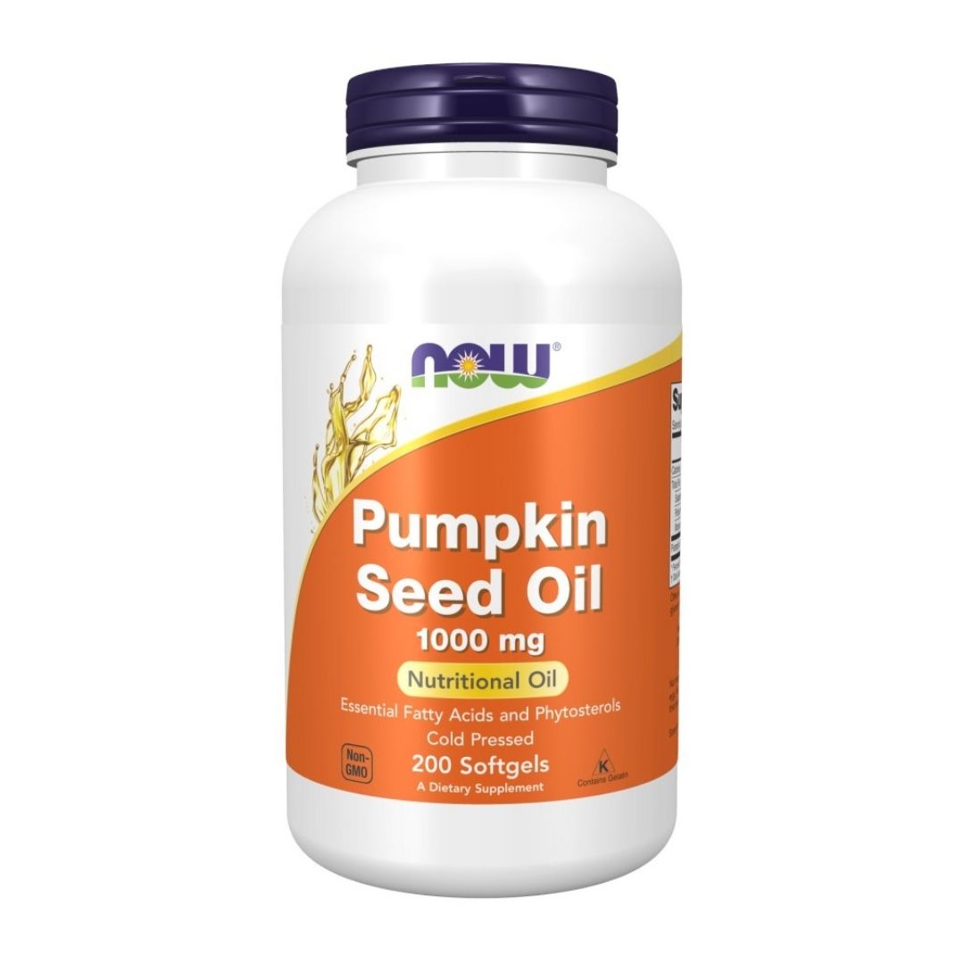 NOW FOODS Pumpkin Seed Oil, 1000 mg (200 caps)