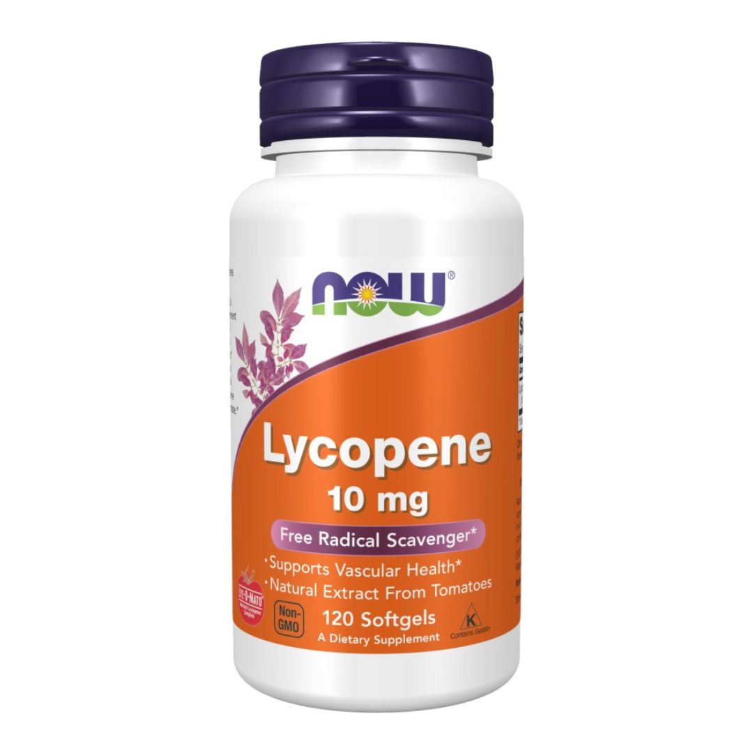 NOW FOODS Lycopene, 10 mg (120 sgels)