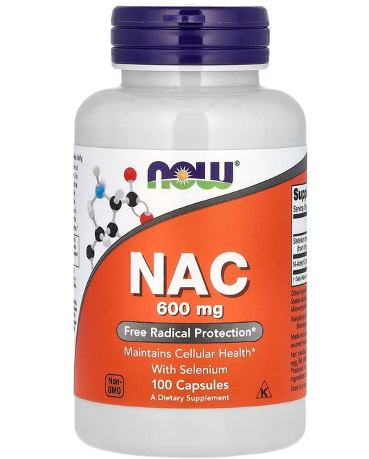 NAC + SELEENI + MOLYBDEENI / 600 mg / 100 vkaps.